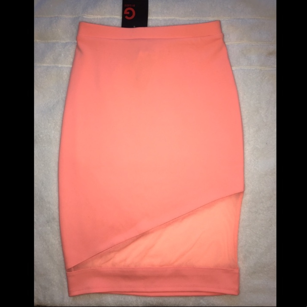 Coral G by Guess midi skirt